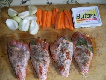 Rotweingespritzte Putenkeulen mit Salbei - Rezept - Bild Nr. 5