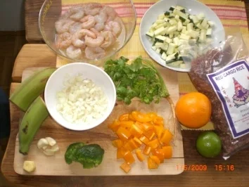 King prowns Pfanne - Rezept