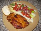 Marinierter Spargel all ' italiana mit gegrillten Nackensteaks - Rezept