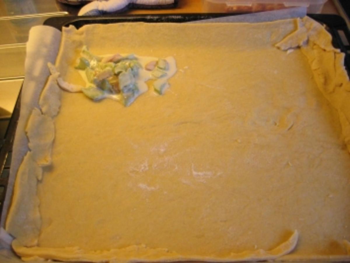 Rhabarberkuchen mit Butterstreusel - Rezept - Bild Nr. 7