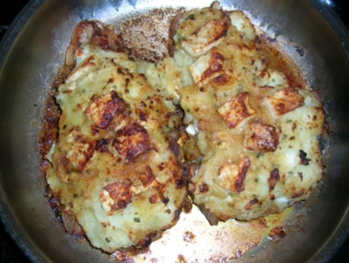 Kalbskoteletts mit gratinierter Kartoffel-Selleriekruste - Rezept - Bild Nr. 4