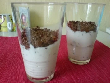 Rezept: Schokokuss-Creme mit Pfirsich Bild Nr. 3 Schokokuss-Creme mit Pfirsich - Rezept - Bild Nr. 3