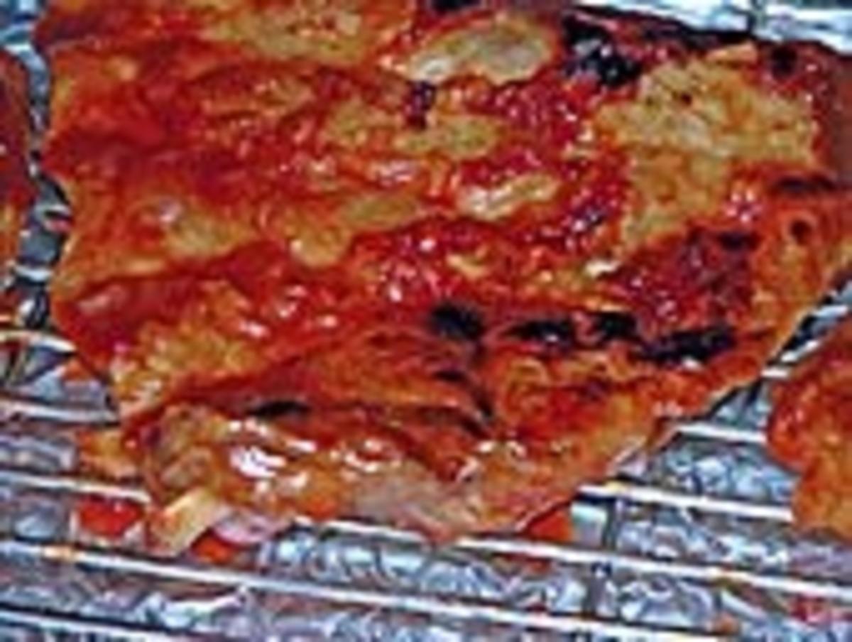 Sparerips mit Tomaten-Honig Glasur - Rezept - Bild Nr. 2