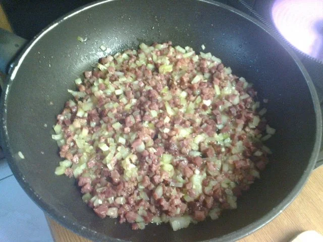 Bucatini al amatriciana - Rezept