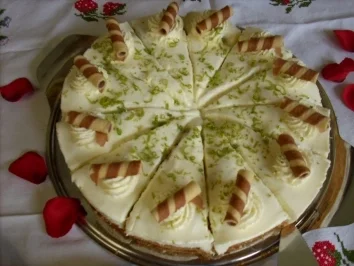 Rhabarber-Dickmilch-Torte - Rezept - Bild Nr. 2