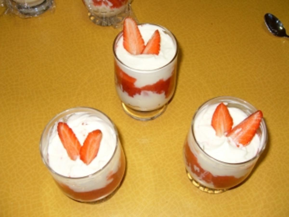 Bilder für Erdbeer-Marcarpone-Creme - Rezept