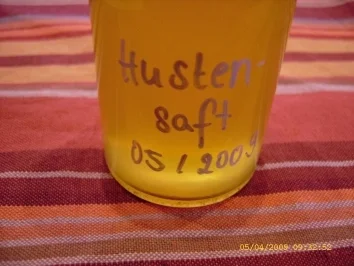 Rezept: Hustensaft .... ganz leicht gemacht! Hustensaft .... ganz leicht gemacht! - Rezept