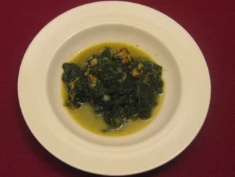 Callalou mit Flusskrebsfleisch - Rezept