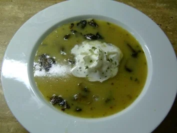 Waldpilzcremesuppe - Rezept