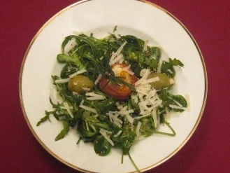 Feigen im Serranomantel an Rucola-Spinatbett - Sir Francis Drakes letzte Gnade - Rezept