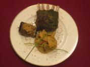 Lammkarree mit Kräuter-Kruste u. Kartoffelsäckchen - Barbarossas Siegesmahl - Rezept