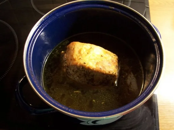 Schweinerücken mit Weißkohl - Rezept