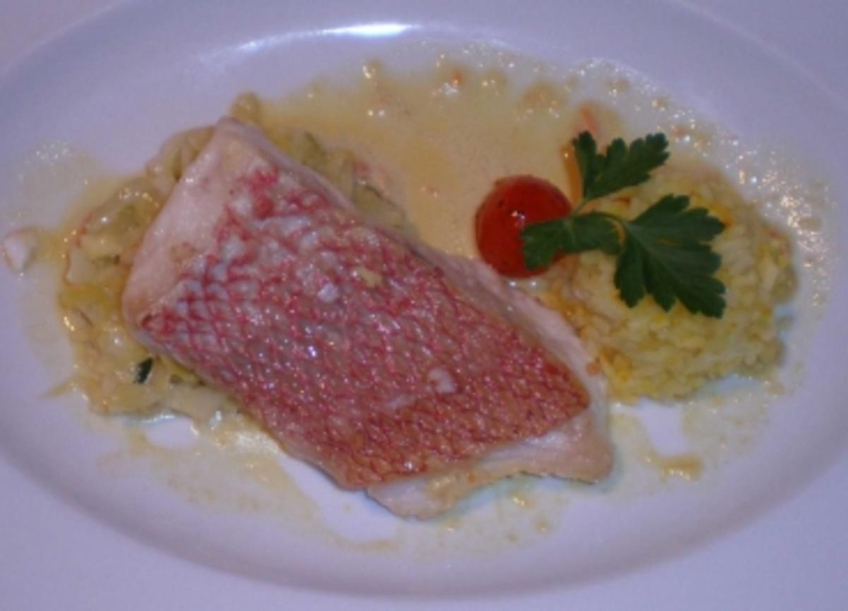 Red Snapper an roter Currysoße mit Spitzkohl und Safranreis - Rezept By
Unter Volldampf