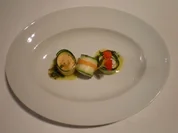 Kapuzinerkresseröllchen mit Ziegenkäsefüllung - Rezept