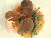 Deutsches Beefsteak mit Leipziger Allerlei a la Henze - Rezept