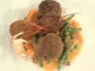 Deutsches Beefsteak mit Leipziger Allerlei a la Henze - Rezept