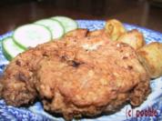 Parmesan Schnitzel mit Bratkartoffeln - Rezept