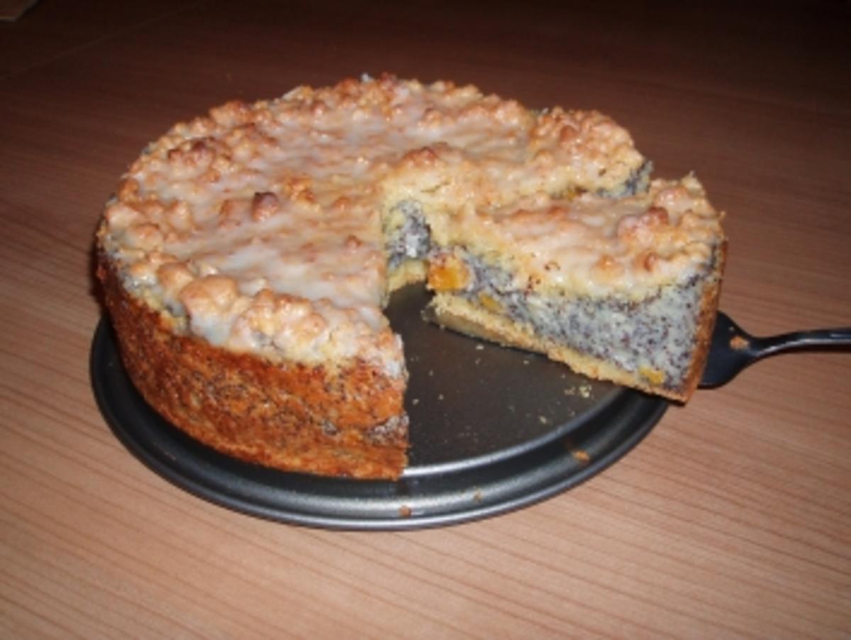 Mohn-Streusel-Kuchen - Rezept