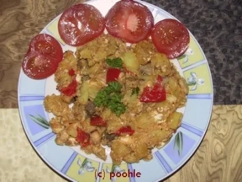 Bunter Grillreste Teller - Rezept