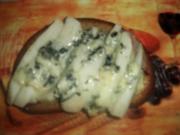 Birnen-Roquefort-Brote - Rezept