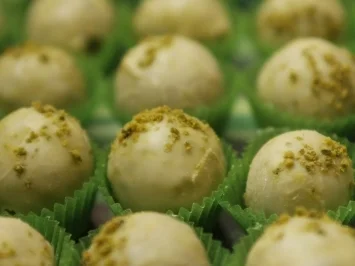 Rezept: Pistazienkugeln Pistazienkugeln - Rezept