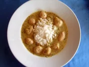 Rezept: Bratwurstkugeln an Reis Bratwurstkugeln an Reis - Rezept