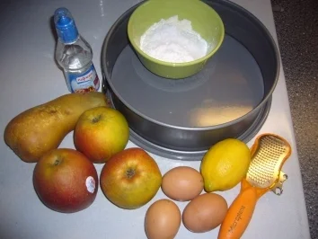 Kikis Apfelkuchen, feiner  "light" - Rezept - Bild Nr. 2