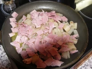 Schwarzwurzeln mit Schinken- Ei - Rezept