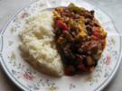 Mexikanische Gemüsepfanne mit Reis - Rezept