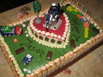 Kindertorte- Swimmingpool - Rezept - Bild Nr. 7