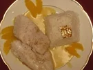 Zanderfilet an Orangen-Meerrettichsauce - Rezept