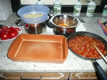 Hörnchen-Nudelauflauf mit Hackfleisch - Rezept - Bild Nr. 4