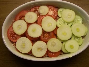 4 Schicht-Auflauf - Rezept