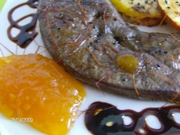 Rezept: Rinderleber in edler Begleitung Bild Nr. 3 Rinderleber in edler Begleitung - Rezept - Bild Nr. 3