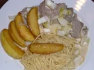 Schweinlende in Apfel-Sherry-Soße - Rezept