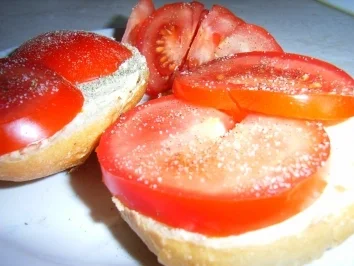 Rezept: Rot auf Gelb und Braun Rot auf Gelb und Braun - Rezept