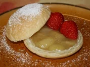 Blätterteig mit Rhababer Füllung - Rezept