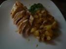 Hähnchenbrust mit Senfschaum - Rezept