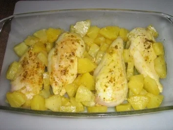 Hähnchenbrüstchen scharf und süß - Rezept - Bild Nr. 5