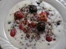 Beerenkaltschale mit Buttermilch - Rezept