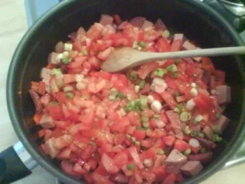 Bunte Nudelpfanne - Rezept - Bild Nr. 2