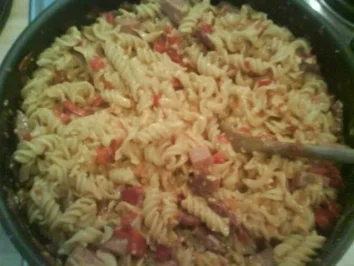 Bunte Nudelpfanne - Rezept - Bild Nr. 4