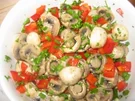 Champignons-Salat - Rezept
