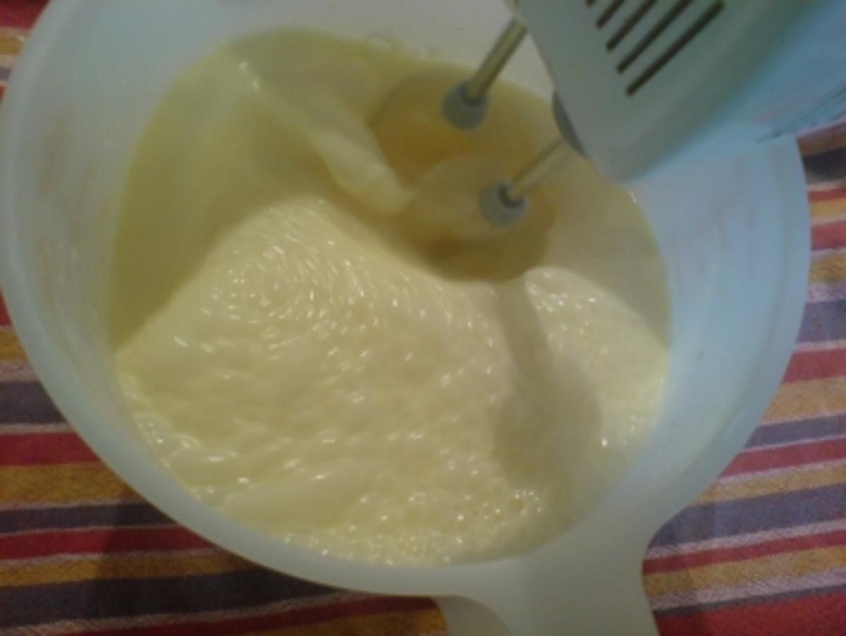 Rhabarber-Blechkuchen mit Vanilleguss - Rezept - Bild Nr. 4