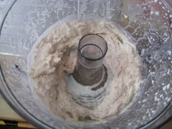 gefüllte  Poulardenbrust mit Bärlauchfarce , Kohlrabikörbchen & violetten Kartoffeln - Rezept - Bild Nr. 5