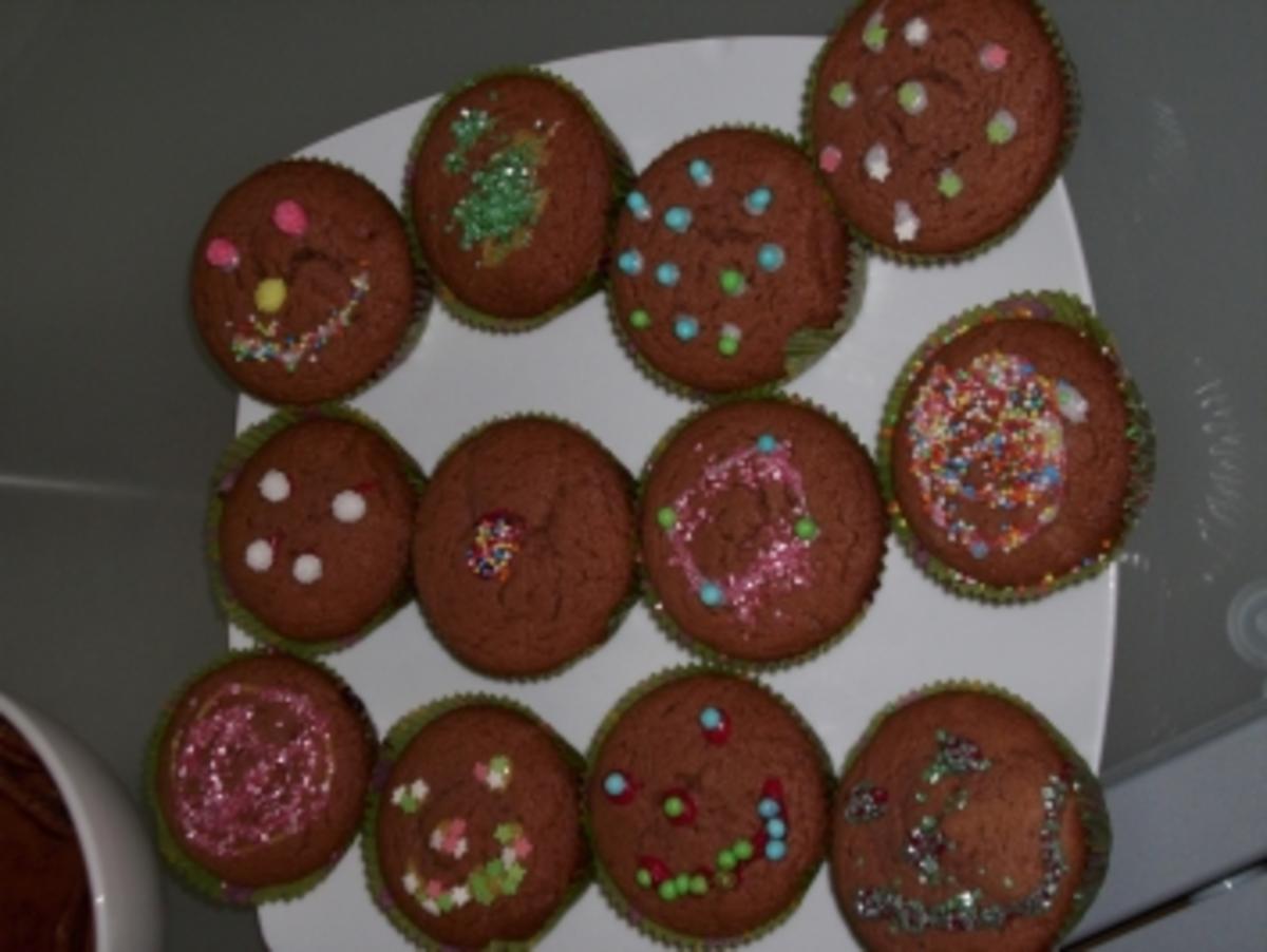 Geburtstags- Schoko-Muffins - Rezept