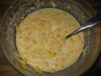 Amerikanisches  Rumpsteak glasierten Zwiebeln , Staudensellerie mit Cocktailtomaten & Maispfannkuchen - Rezept - Bild Nr. 3