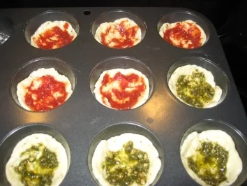 Pizza-Minis aus Blitzteig - Rezept - Bild Nr. 4