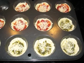 Pizza-Minis aus Blitzteig - Rezept - Bild Nr. 5