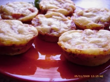 Pizza-Minis aus Blitzteig - Rezept - Bild Nr. 9